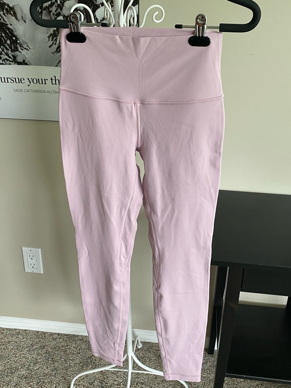 Nwot~lululemon athletica Pale Lavender High-Rise Leggings